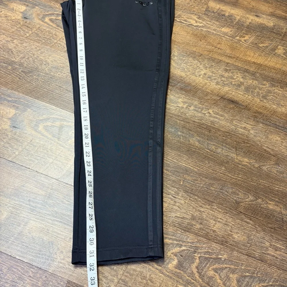 Adidas Essentials 3-Stripes Tapered Track Pants Black/Black Stripe Mens XL Gym